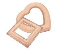 Coppia di Cornici Foto Barocche Decorative in Legno 2 Pezzi