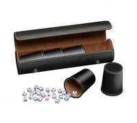 Coppia Di Cubi In Set Da 5 Con Custodia - Nero - 25 CUBI