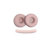 Coppia di cuscinetti auricolari di ricambio da 70 mm, federa, compatibile con, set rosa