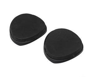 Coppia di cuscinetti per braccioli in EVA per cyclette fissi per macchine da ciclismo indoor in morbida schiuma cuscino di supporto per gomito, colore nero
