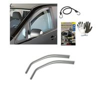 COPPIA DI DEFLETTORI ANTIVENTO PER AUTO PIOGGIA E VENTO FARAD COMPATIBILE CON VOLKSWAGEN NEW BEETLE 3P 99 in poi 12.346 PROTEZIONE FINESTRINO DEFLETTORE ARIA PER VETRO ANTERIORE AUTO