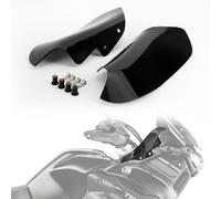 Coppia di deflettori laterali per XT1200Z - Coppia di deflettori antivento per moto Parabrezza Paramani Protector per Super Tenere XT1200Z 2014 2015 2016 2017 2018 2019 2020 2021 2022, nero