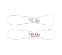 Coppia di elementi di fissaggio Sidi Double Tecno 3 push Blanc