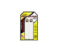 Coppia di esi grips in silicone bianco 32 millimetri chunky