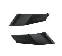 Coppia di estensioni per coperchio laterale sinistro e destro compatibili con Toyota per Corolla 2014-2019, parti di guarnizioni esterne in plastica nera per auto