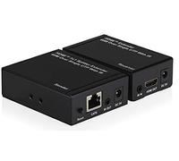 Kit TX-RX Extender HDMI, 60MT UTP, 1080p@60Hz, POE, Loop-Out