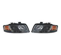 Coppia di fari anteriori compatibile per Audi A4 B6 H1 Alogeno