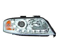 Coppia di fari anteriori compatibile per Audi A6 C5 H1 Alogeno