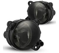 Coppia Di Fari Fendinebbia per VW Transporter/T5 (7E/7F/7J/7H) 04-09 Polo 9N 05-12 Cf 30-50 2E 06-13 Touareg7L 02-06 SKODA Fabia Roomster5J Praktik enteHB4 (lente grigia-N)