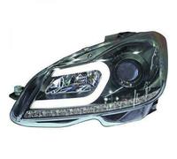 Coppia Di Fari Proiettori LHD LED Drago Chiari Neri Per Mercedes W204 11-14