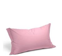 Coppia di Federe Caleffi tinta unita in 100% cotone.