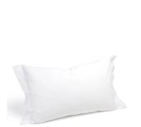 Coppia di Federe Caleffi tinta unita in 100% cotone.