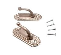 Coppia Di Fermacurtain Drape In Matt Chrome 70Mm - NUOVO Onestopdiy