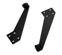 Coppia di fermaporta a 90 gradi con ammortizzazione in gomma, protezione for porta sinistra/destra