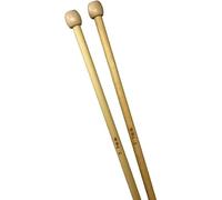 Coppia di ferri da maglia in bambù, lunghezza 35 cm, set di ferri da maglia a punta singola, 4 mm - 25 mm (5,5 mm)