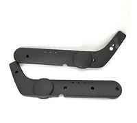 Coppia di Fianchetti Bandine Plastiche Laterali Colore Nero Neri Originali Compatibili con Ciao C7 Px P