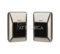 Coppia di fotocellule 30mt FAAC XP30B INOX 7851061 tecnologia BUS automazione