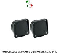 COPPIA DI FOTOCELLULE DA INCASSO AUTOMATISMI COMPATIBILI CANCELLO FAC