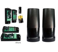 COPPIA DI FOTOCELLULE WIRELESS A BATTERIA PER AUTOMAZIONE CANCELLI BARRIERE ecc.