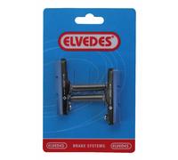 Coppia di ganasce freno in alluminio Elvedes Cantilever Noir
