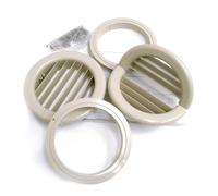 Coppia di griglie Ø 160 mm pieghevoli con flange per Unico Olimpia Splendid
