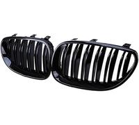 Coppia di griglie anteriori a doppia linea E60 E61 M5 Serie 5 04-09, colore nero lucido