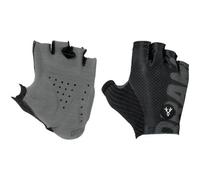 Coppia di guanti corti lebram off road neri