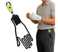 Coppia di guanti da golf con gancio per appendere guanti da golf, strumento universale per asciugare l'asciugatrice, con portachiavi, gancio per guanti da golf, per corsi di guida, pratica all'aperto