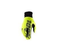 Coppia di guanti invernali 100 hydromatic giallo nero