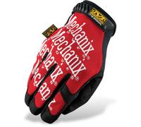 Coppia Di Guanti Mechanix The Originale Rosso per Moto Ricambio