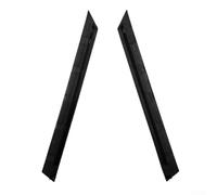 Coppia di guide decorative per montante A per Citroën C5 per X7, ABS nero, modanatura di ricambio 9326AV 9327A5 96828272XT 96828271XT