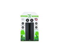 Coppia di impugnature esi plush in silicone nero