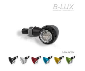 Coppia Di Indicatori Di Direzione S-LED B-LUX NERO BARRACUDA / N1001/BSN