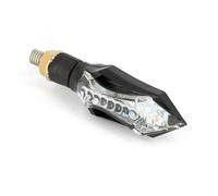 Coppia di indicatori di direzione universali sequenziali a LED - Neri con copert
