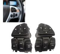 Coppia di interruttori di controllo della velocità di crociera per volante sinistro destro per Ford 2012 2015 Explorer 2011 2015 2013 2019 MKX 2011 2015 OEM Part Numbers