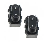 Coppia di interruttori per alzacristalli elettrici a pulsante singolo di ricambio, set di 2 per pick-up F150 Camion Town Car per Ford