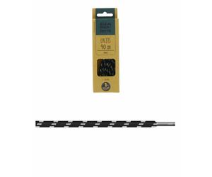 Coppia di lacci tubolari Élémenterre Twist Noir 150 cm