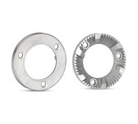 Coppia di lame in metallo da 40 mm per macinacaffè, dischi superiori e inferiori progettati per adattarsi e macinare i chicchi di caffè con precisione