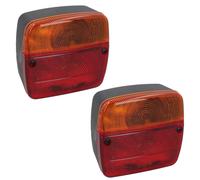 Coppia di lampade di ricambio per rimorchio Erd & Daxara modelli 120 121 e 12...