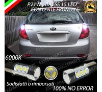 COPPIA DI LAMPADE RETROMARCIA 15 LED P21W CANBUS KIA CEED C'EED MK1 NO ERROR