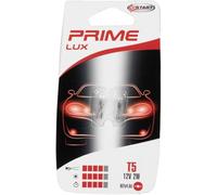 Coppia di lampadine auto alogene in vetro T5 12V 2W W2X4.6d