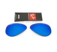 Ray - Ban Unisex Coppia di Lenti di ricambio Ray-Ban RB3025 AVIATOR Lenti di ricambio Metallo Pilot