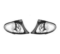 Coppia di lenti per indicatori di direzione per lenti ad angolo Lenti trasparenti compatibili con E46 Serie 3 4DR 2002-2005