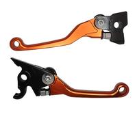 Coppia di leve Accossato arancione per Husqvarna TC 450 dal 2011 al 2013 (CC 449)
