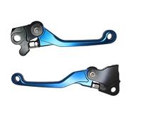 Coppia di leve Accossato blu per Yamaha YZ 250X dal 2016 al 2021 (CC 250)