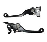Coppia di leve Accossato nere per Ktm 250 EXC/EXC-R/EXC-F (SIX DAYS) dal 2006 al 2013 (CC 250)