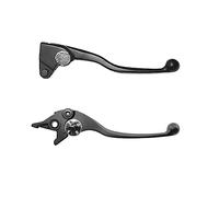 Coppia di Leve Accossato per KAWASAKI KLE 500 dal 2005 al 2007 (CC 500) (KLE500B) (Leva Accossato nera snodata)