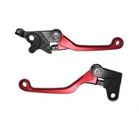 Coppia di leve Accossato rosse per Honda XR 250/MOTARD dal 1995 al 2007 (CC 250)