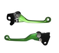 Coppia di leve Accossato verdi per Suzuki RMZ250 dal 2005 al 2006 (CC 250)