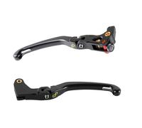 Coppia di leve Lightech per Aprilia RSV1000 04>09; leva freno regolabile da dx